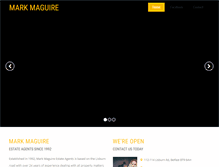 Tablet Screenshot of markmaguireproperty.com
